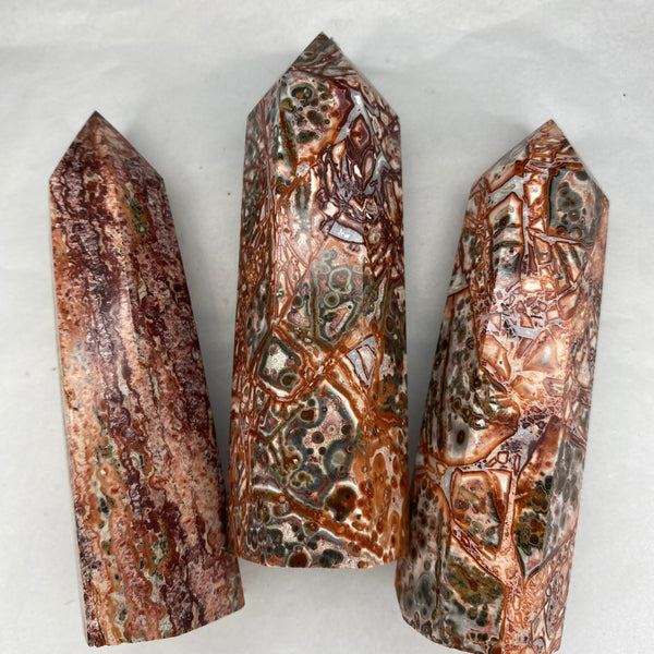 Leopard Skin Jasper Tower