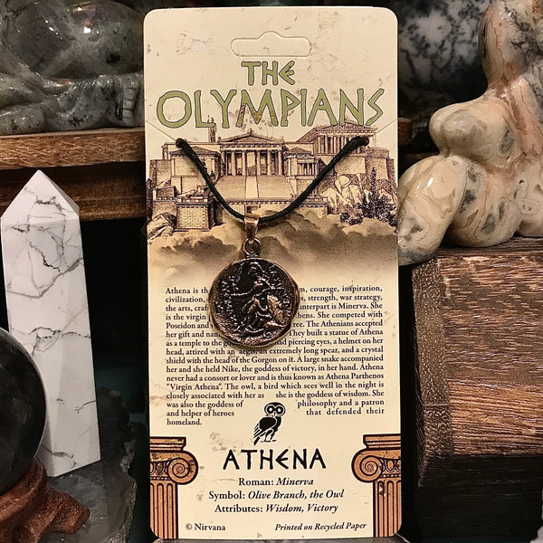 The Olympians Series Bronze Pendant Necklace