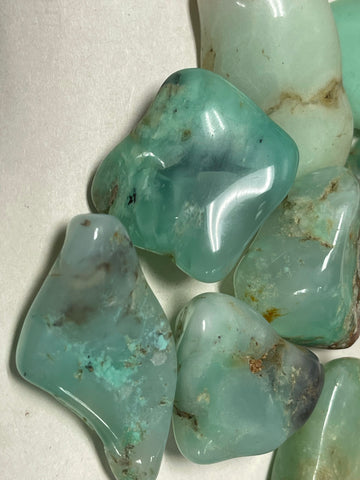 Chrysoprase Tumbled Stones