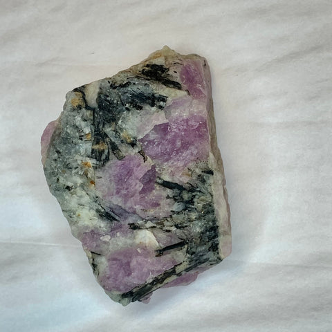 Kunzite Freeform with Tourmaline