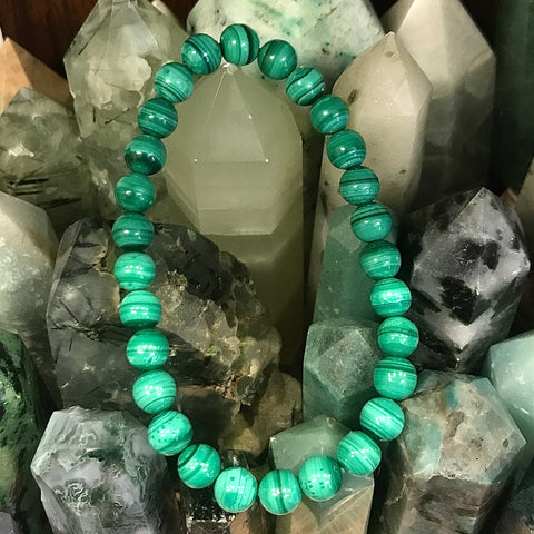 Malachite 8mm Stackable Bracelet