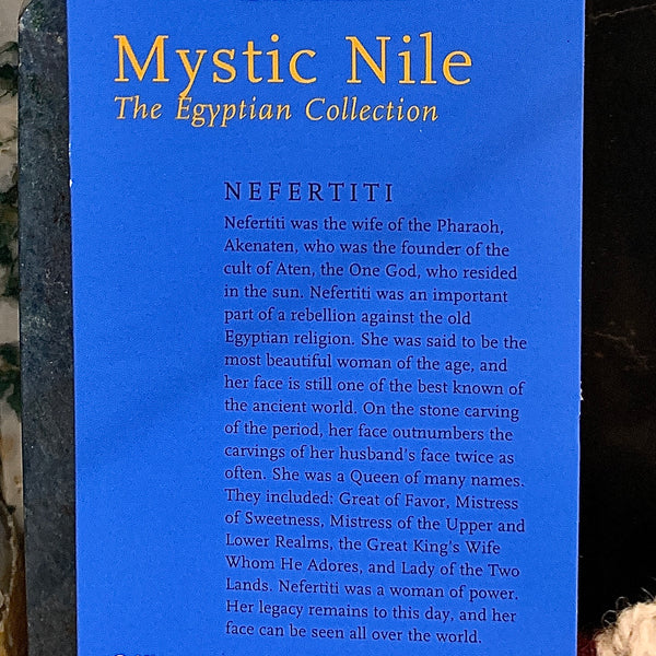 Nefertiti Pewter Pendant Necklace