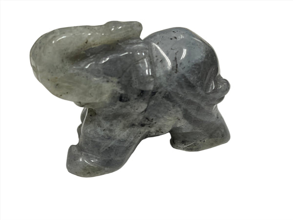 Carved Gemstone Elephants | Assorted | Small