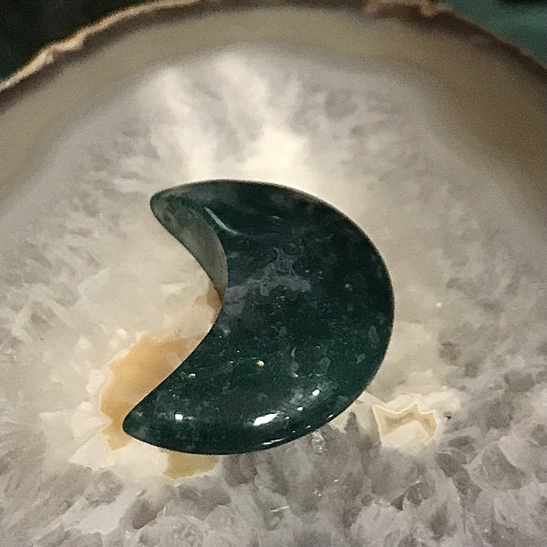 Carved Crescent Moon | 1.5 inch | Assorted 