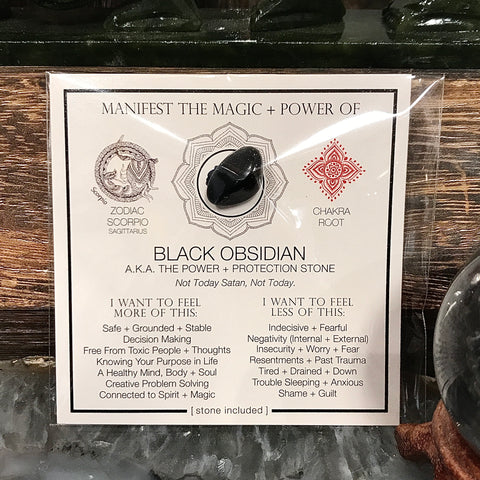 Manifest the Magic - Obsidian