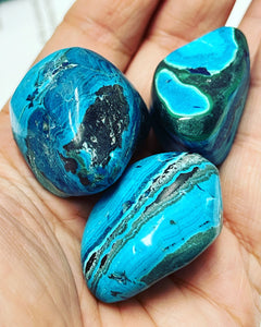 Shattuckite Pocket Tumble Stones