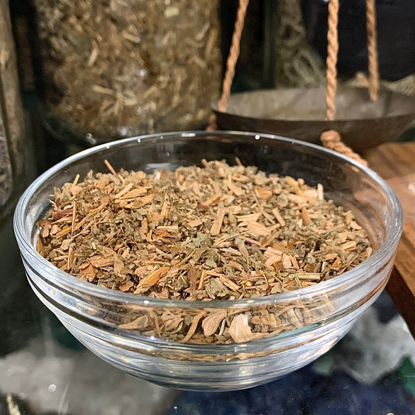 Agrimony Herb raw, cut, and sifted 1/2 oz