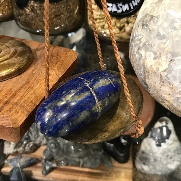 Lapis Lazuli Lingam Stone