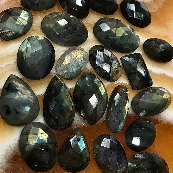 Labradorite Faceted Cabochon