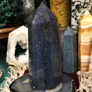 Dumortierite Generator Tower 6 Inch