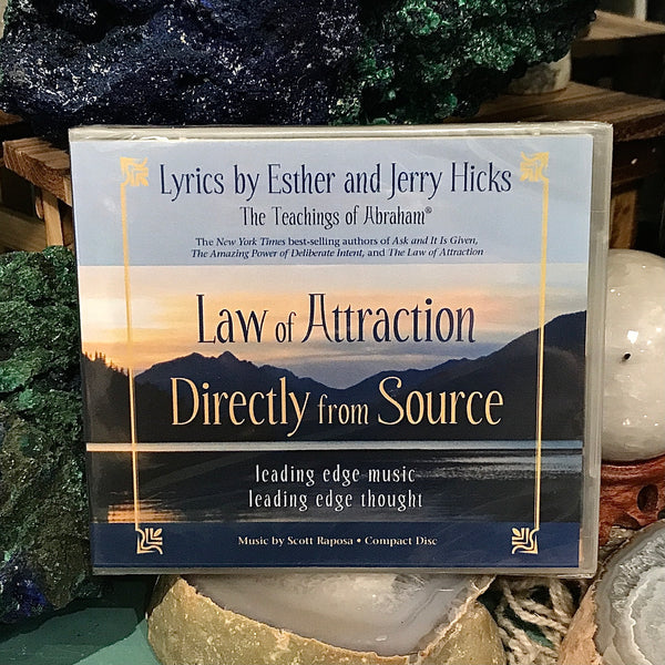 Law of Attraction Directly From Source by Esther and Jerry Hicks Music CD