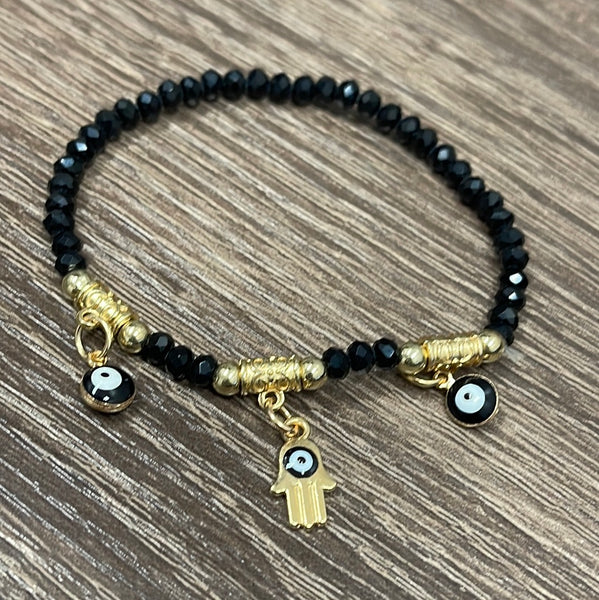 Evil Eye Adjustable Bracelet