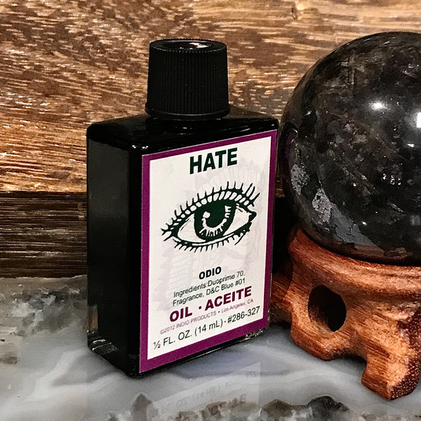 Hate 1/2 Oz Ritual Oil