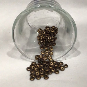 Bronze Spacer Smooth Beads