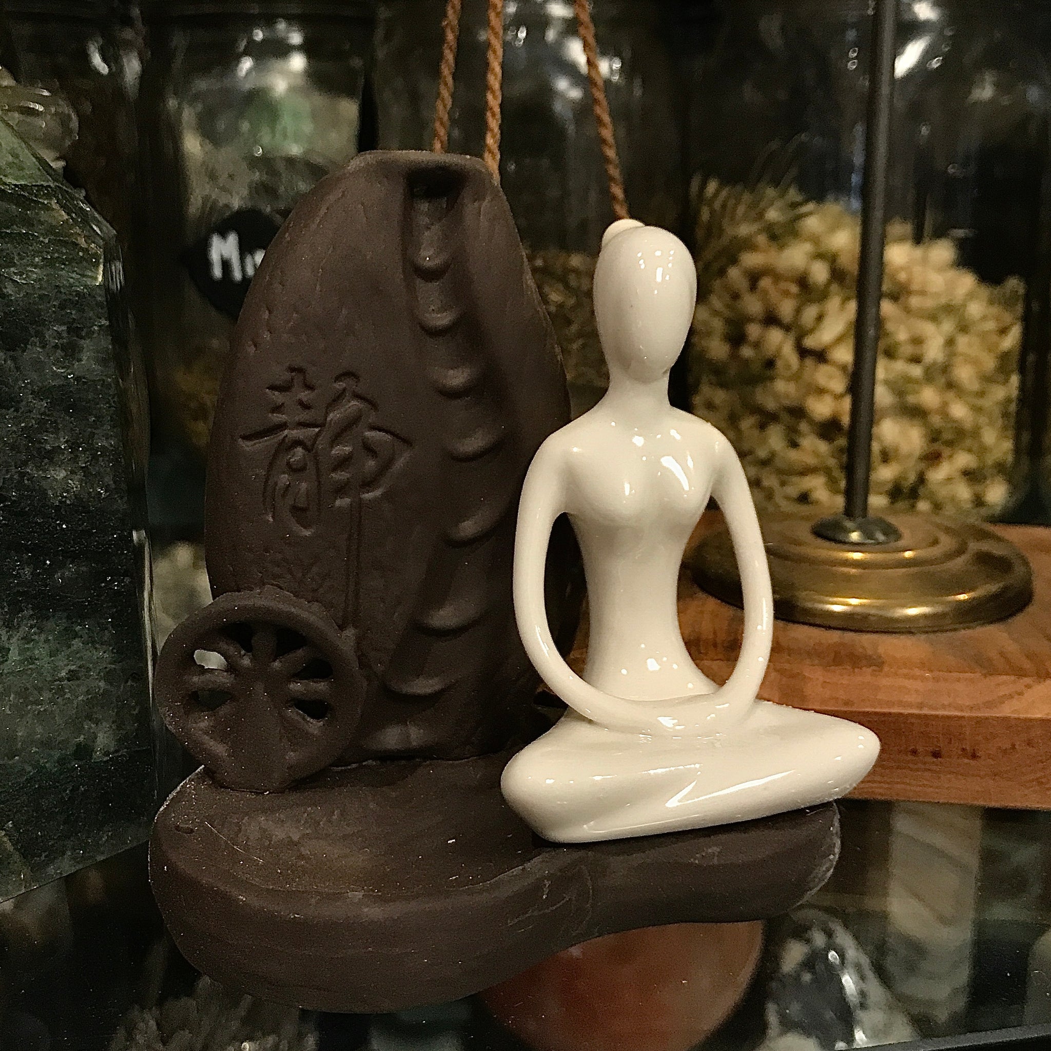 Backflow Yoga Incense Burner