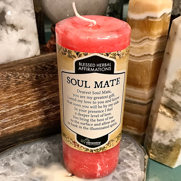Soul Mate Affirmation Candle