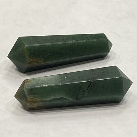 Jade Double Terminated Carved Stone