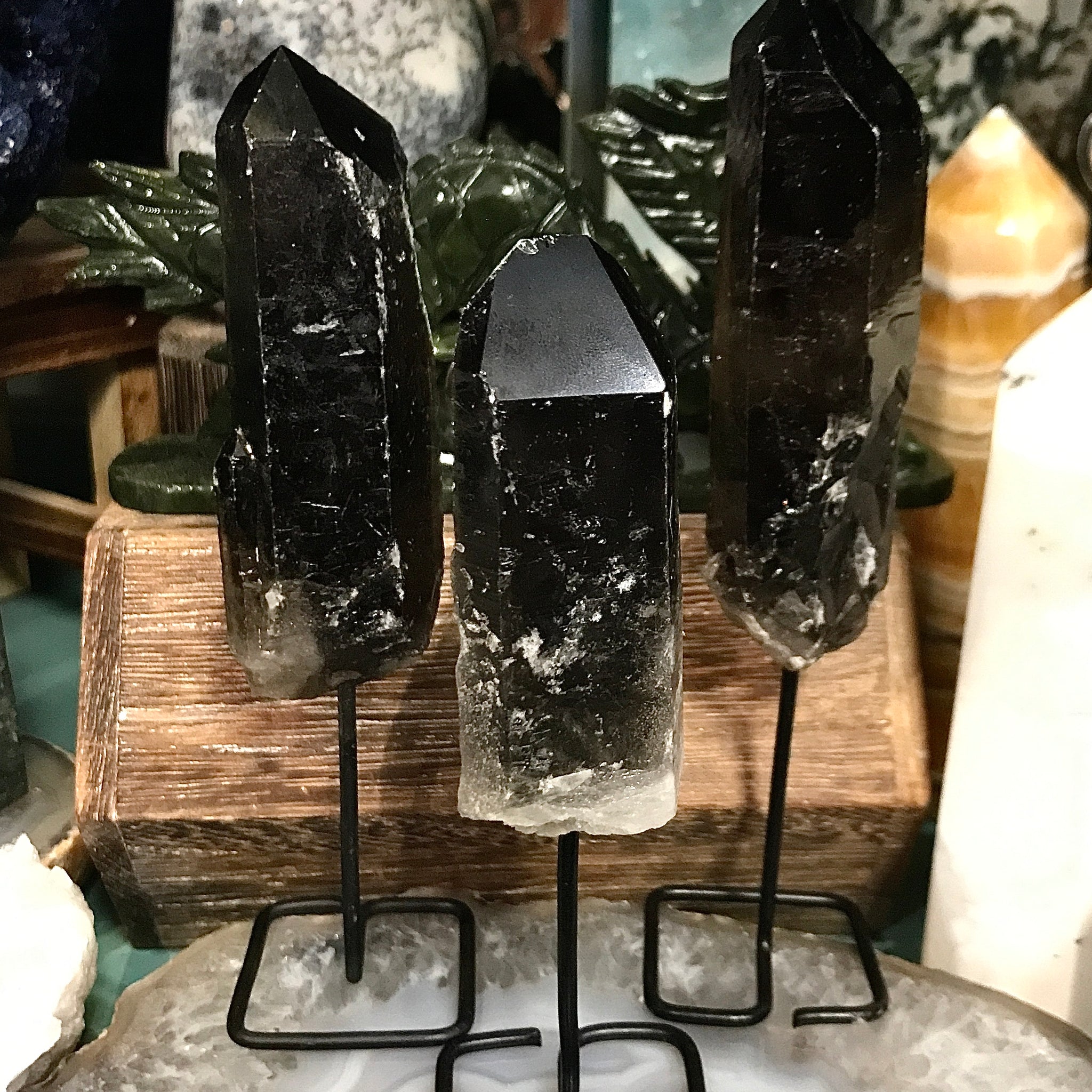 Smoky Quartz Mounted Freeform