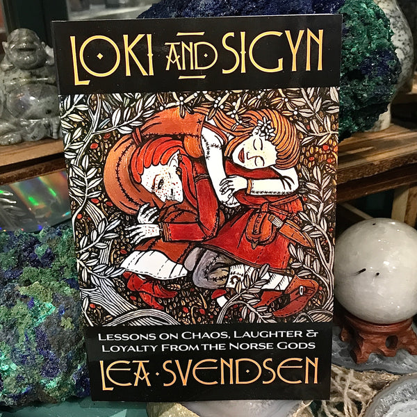 Loki and Sigyn by Lea Svendsen