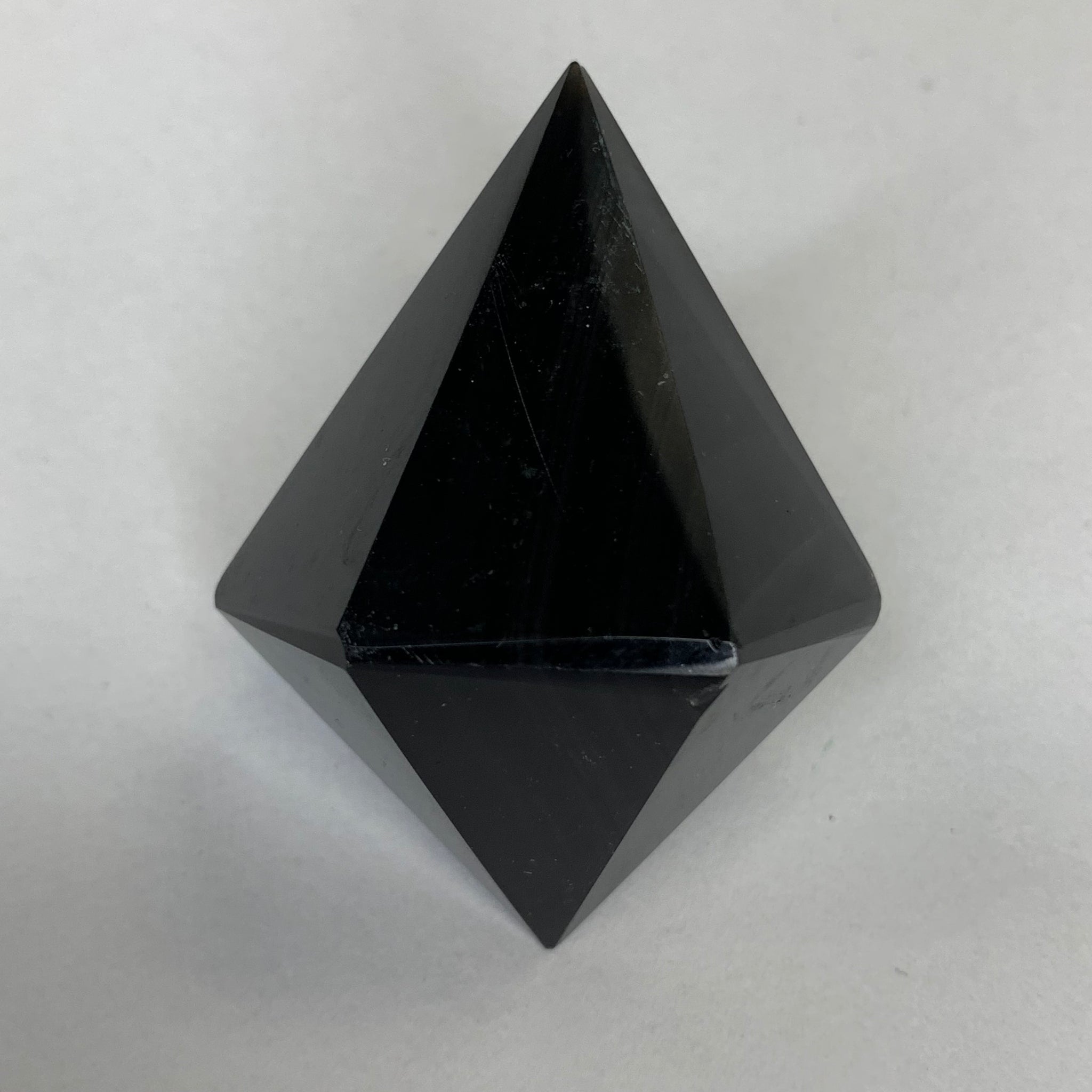 Sheen Obsidian Polyhedron Carved Shape