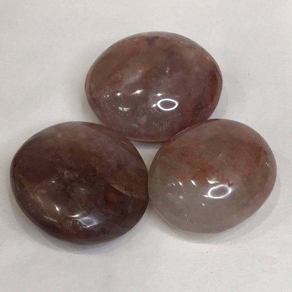 Fire Quartz Palm Stone