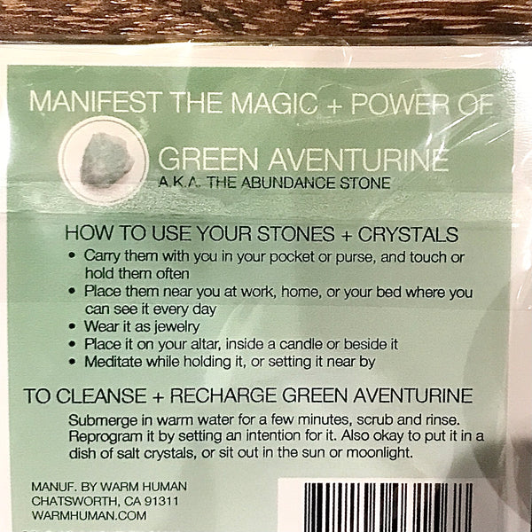 Manifest the Magic - Green Aventurine