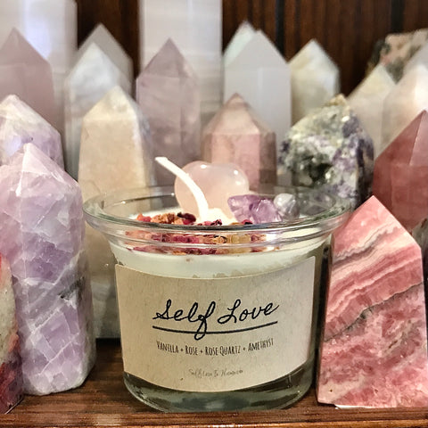 Self Love Candles by: Self Love in Flames