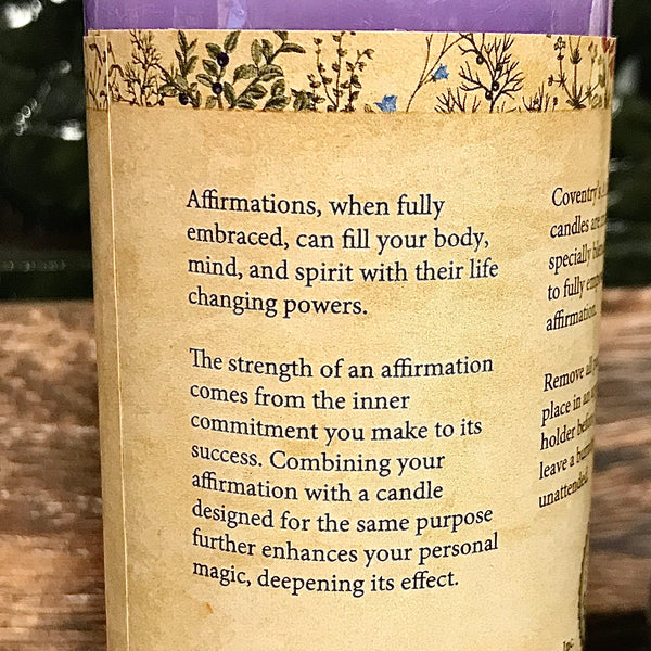 Blessed Herbal Candle - Tranquility