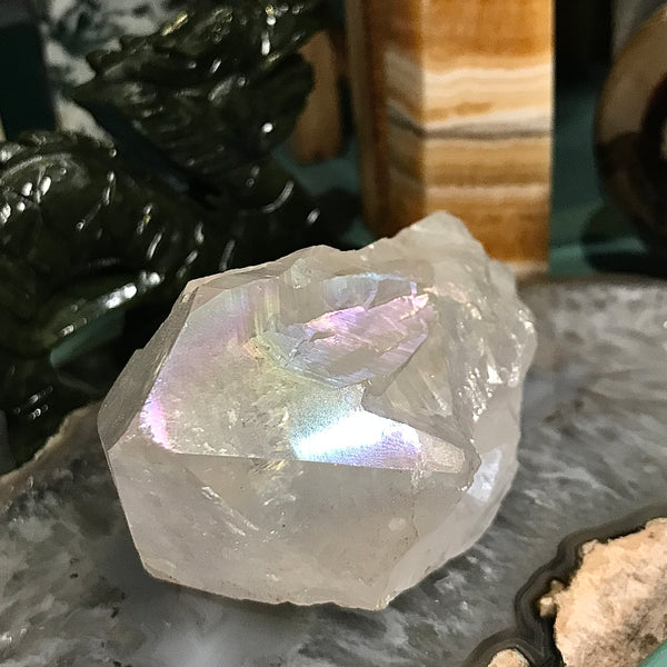 Angel Aura Naturally Formed Terminated Point