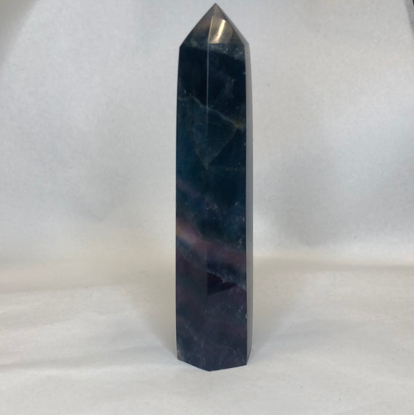 Green Fluorite Obelisk Tower