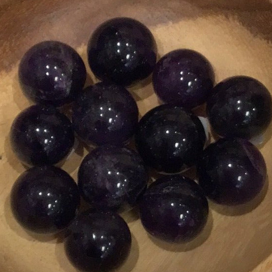 Brazilian Amethyst Mini Spheres