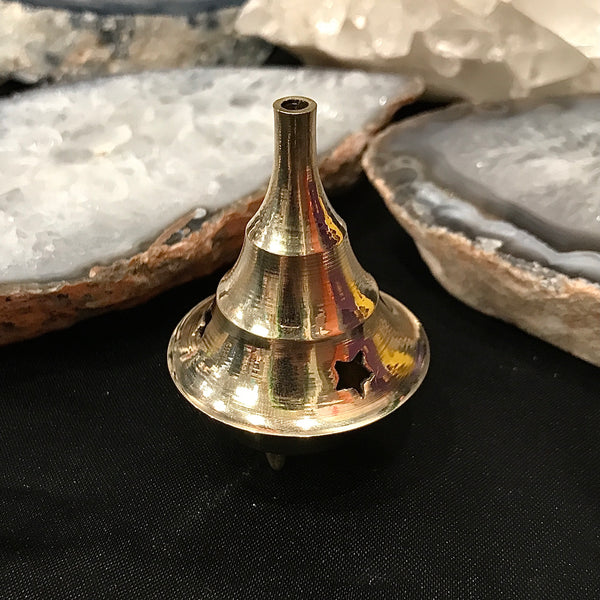 Mini Brass Incense Burner 2.5"