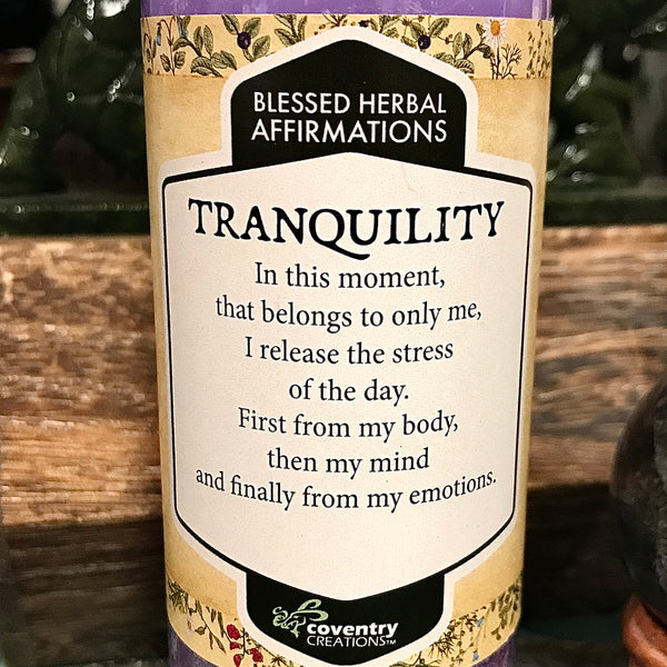 Blessed Herbal Candle - Tranquility