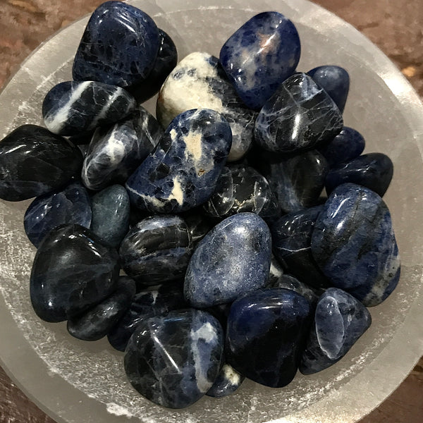 Tumbled Sodalite Pocket Stone