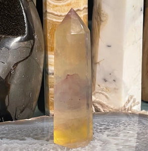 Lemon Fluorite Tower 2.5” to 3”