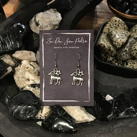 Zodiac Sterling Silver Earrings