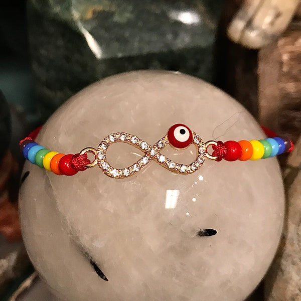 Evil Eye Adjustable Bracelet (8.88)