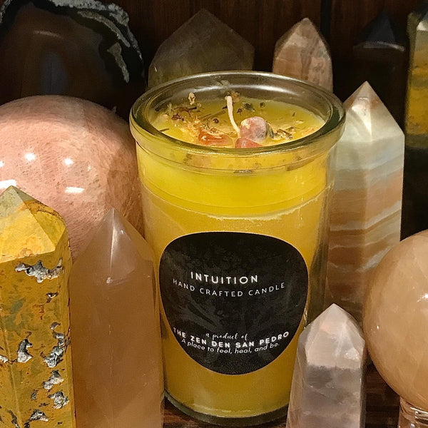Crystal Candle Assorted Scents 6 0z