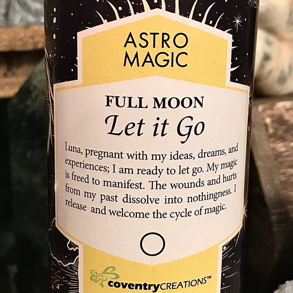 Astro Magic Full Moon - Let it Go Candle