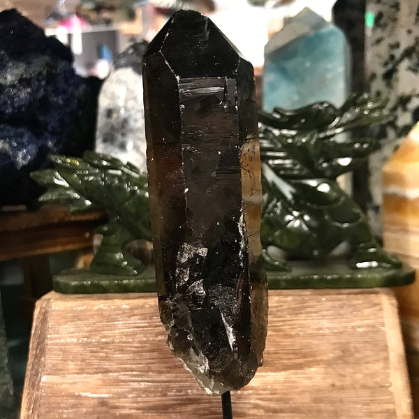 Smoky Quartz Mounted Freeform