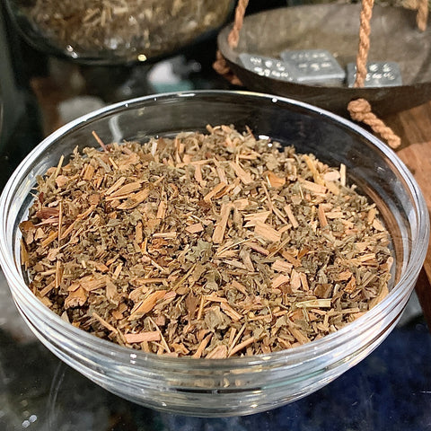 Agrimony Herb raw, cut, and sifted 1/2 oz