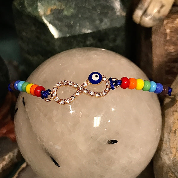 Evil Eye Adjustable Bracelet (8.88)