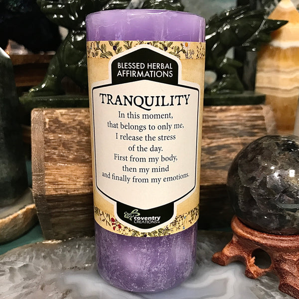 Blessed Herbal Candle - Tranquility