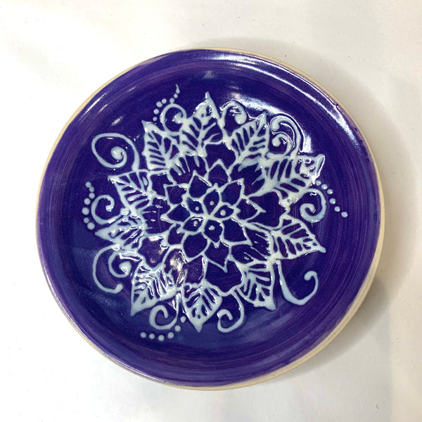 Mandala Henna Style Offering Plate