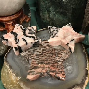 Pink Zebra Jasper Star