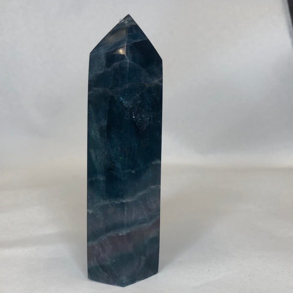 Green Fluorite Obelisk Tower