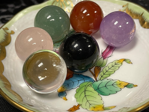 Assorted Mini 1” Gemstone Spheres