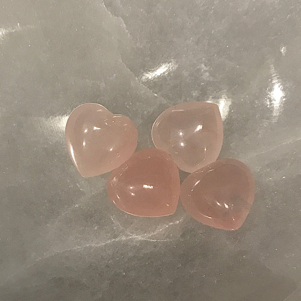 Mini 1/2 Inch Gemstone Hearts