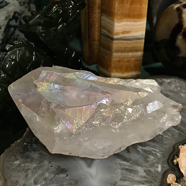 Angel Aura Naturally Formed Terminated Point