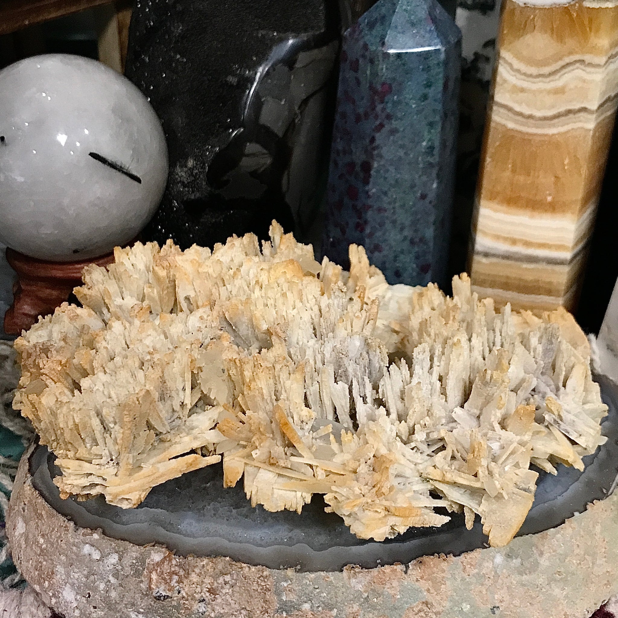 Calcite Point Cluster